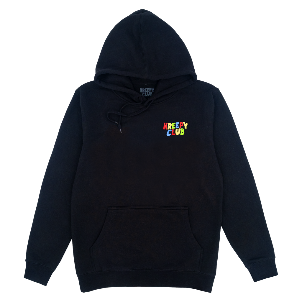 Biker Gang Black Hoodie